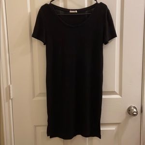 Black loose dress